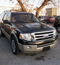ford expedition el 2010 black suv king ranch 8 cylinders automatic 75062
