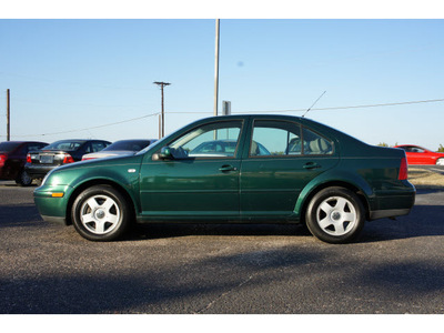 volkswagen jetta 2001 dark green sedan gls 4 cylinders automatic 76543