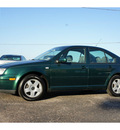 volkswagen jetta 2001 dark green sedan gls 4 cylinders automatic 76543