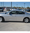 dodge charger 2012 silver sedan gasoline 6 cylinders rear wheel drive automatic 78411