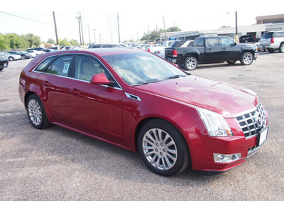 cadillac cts 2013 red wagon 3 6l premium gasoline 6 cylinders rear wheel drive automatic 77074