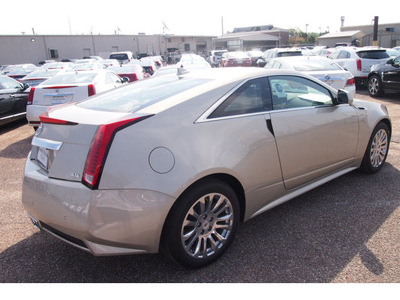 cadillac cts 2013 beige coupe 3 6l premium gasoline 6 cylinders rear wheel drive automatic 77074