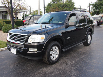 ford explorer 2008 black suv xlt gasoline 6 cylinders 2 wheel drive automatic 77074
