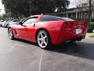 chevrolet corvette 2007 red coupe gasoline 8 cylinders rear wheel drive automatic 77074