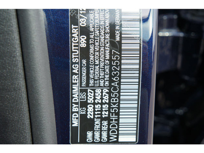 mercedes benz e class 2012 blue sedan e350 sport gasoline   rear wheel drive automatic 78216