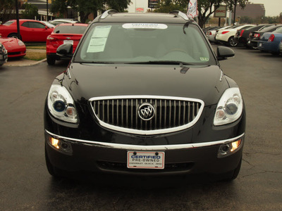 buick enclave 2012 black suv leather gasoline 6 cylinders front wheel drive automatic 77074