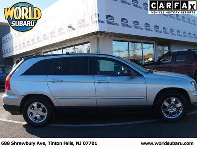 chrysler pacifica 2005 bright silver metal suv touring gasoline 6 cylinders all whee drive autostick 07701