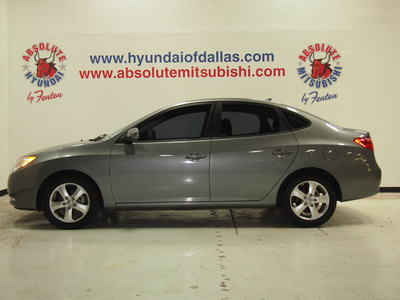 hyundai elantra 2010 gray sedan gls gasoline 4 cylinders front wheel drive automatic 75150