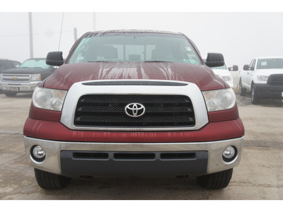 toyota tundra 2008 red grade gasoline 8 cylinders 4 wheel drive automatic 77469
