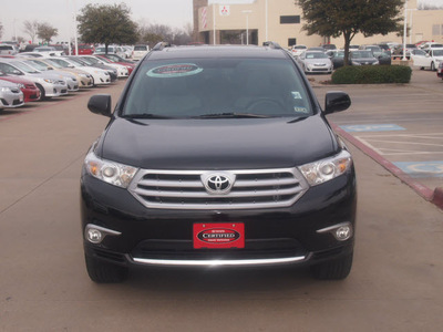 toyota highlander 2011 black suv limited gasoline 6 cylinders all whee drive automatic 76053
