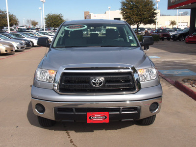 toyota tundra 2011 silver grade gasoline 8 cylinders 2 wheel drive automatic 76053