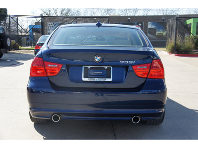 bmw 335i 2011 blue sedan gasoline 6 cylinders rear wheel drive automatic 78729