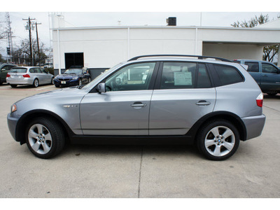 bmw x3 2006 gray suv 3 0 gasoline 6 cylinders all whee drive automatic 78729