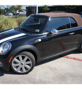 mini cooper 2009 black gasoline 4 cylinders front wheel drive 6 speed manual 78729