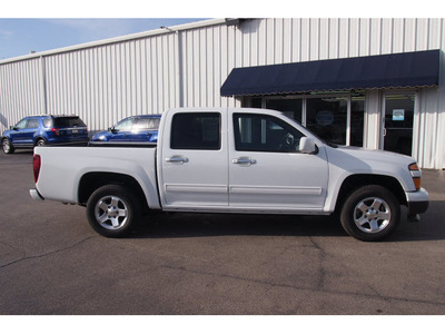 chevrolet colorado 2011 white lt gasoline 5 cylinders 2 wheel drive automatic 73703