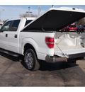 ford f 150 2009 white xlt gasoline 8 cylinders 2 wheel drive 6 speed automatic 73703