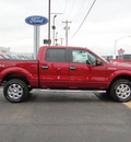 ford f 150 2013 red xlt flex fuel 8 cylinders 4 wheel drive automatic 73703