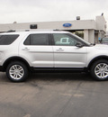 ford explorer 2013 silver suv xlt flex fuel 6 cylinders 2 wheel drive automatic 73703