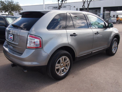 ford edge 2008 lt  gray suv se gasoline 6 cylinders front wheel drive automatic 77065