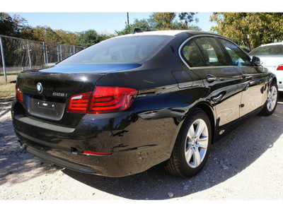 bmw 5 series 2013 black sedan 528i gasoline 4 cylinders rear wheel drive automatic 78729