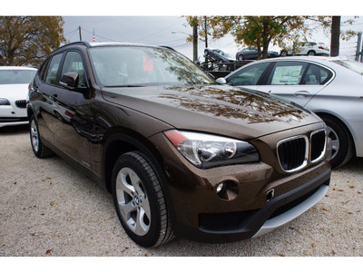 bmw x1 2013 brown sdrive28i gasoline 4 cylinders rear wheel drive automatic 78729