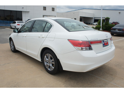 honda accord 2012 white sedan se gasoline 4 cylinders front wheel drive automatic 77034