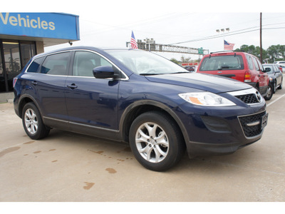 mazda cx 9 2011 dk  blue touring gasoline 6 cylinders front wheel drive automatic 77034