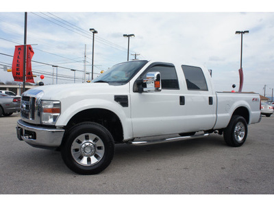 ford f 250 super duty 2008 white xlt gasoline 8 cylinders 4 wheel drive automatic 76543