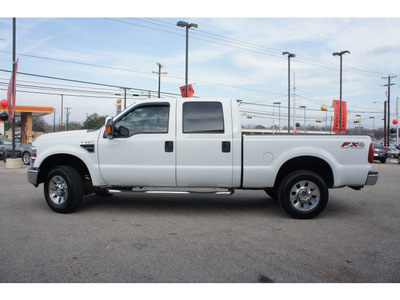 ford f 250 super duty 2008 white xlt gasoline 8 cylinders 4 wheel drive automatic 76543