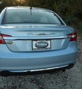 chrysler 200 2012 lt  blue sedan lx gasoline 4 cylinders front wheel drive automatic 75606