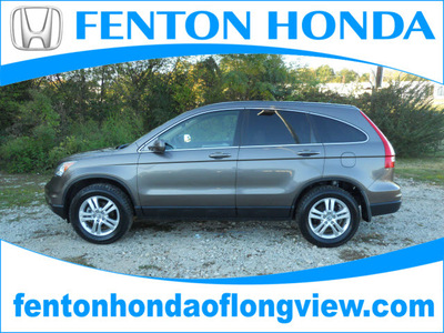 honda cr v 2010 gray suv ex l gasoline 4 cylinders front wheel drive automatic 75606