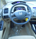 honda civic 2008 white sedan lx gasoline 4 cylinders front wheel drive automatic 75606