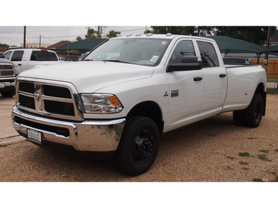 ram ram pickup 3500 2012 white st diesel 6 cylinders 4 wheel drive 6 speed automatic 76520