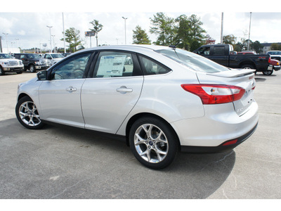ford focus 2013 silver sedan titanium flex fuel 4 cylinders front wheel drive not specified 77539