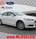 ford fusion 2013 white sedan se 4 cylinders front wheel drive automatic 77539