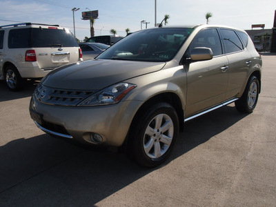 nissan murano 2007 tan suv sl gasoline 6 cylinders front wheel drive automatic 77539