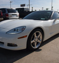 chevrolet corvette 2006 white coupe gasoline 8 cylinders rear wheel drive automatic 77539