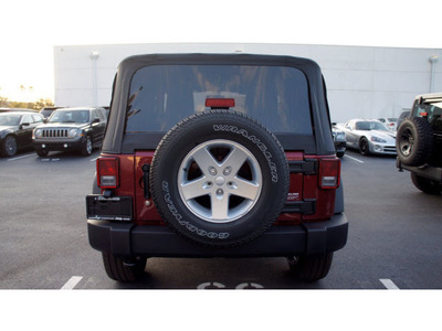 jeep wrangler 2013 red suv sport 6 cylinders manual 33157