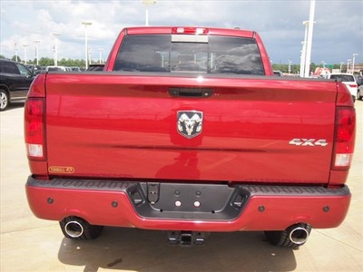 ram 1500 2012 cherry red sport gasoline 8 cylinders 4 wheel drive automatic 77375