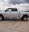 ram ram pickup 2500 2012 bright silver lone star diesel 6 cylinders 4 wheel drive automatic 77375