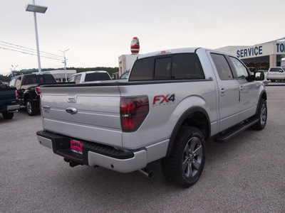 ford f 150 2013 ingot silver fx4 gasoline 6 cylinders 4 wheel drive automatic 77375