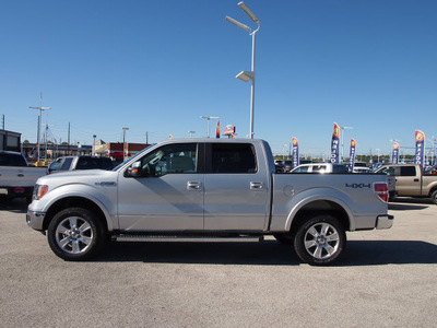 ford f 150 2013 ingot silver lariat flex fuel 8 cylinders 4 wheel drive automatic 77375