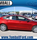ford fusion 2013 red sedan se 4 cylinders front wheel drive automatic 77375