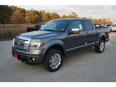 ford f 150 2013 sterling gray platinum flex fuel 8 cylinders 4 wheel drive automatic 77375