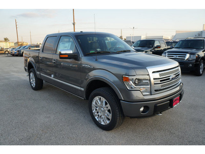 ford f 150 2013 sterling gray platinum flex fuel 8 cylinders 4 wheel drive automatic 77375