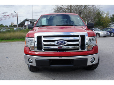 ford f 150 2012 red xlt flex fuel 8 cylinders 2 wheel drive automatic 78520