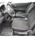nissan versa 2013 black sedan 1 6 sv gasoline 4 cylinders front wheel drive automatic 78520