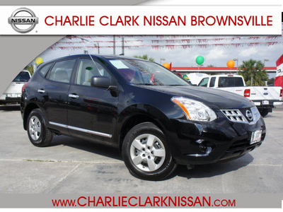 nissan rogue 2012 black s gasoline 4 cylinders front wheel drive automatic 78520