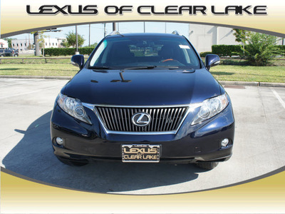 lexus rx 350 2010 blue suv gasoline 6 cylinders all whee drive automatic 77546