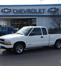 chevrolet s 10 2003 white pickup truck ls flex fuel 4 cylinders rear wheel drive automatic 27591